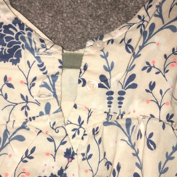 Baby GAP Dress with blue bows 12-18M - Picture 3 of 5